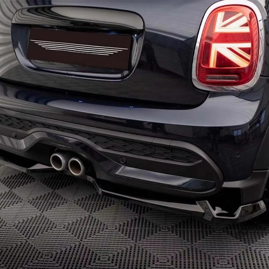 Mini Cooper S F56 Body Kits Carbon Fiber Front Lip with Rear Diffuser Side Skirts Splitter New Condition Bumper Exhaust Cut-Outs